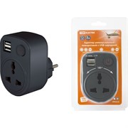 Универсальный поворотный адаптер TDM ELECTRIC SQ1806-0184