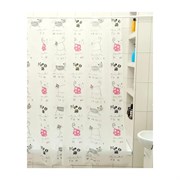 Штора для ванной Доляна Коты