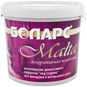 Декоративная акриловая шпатлевка БОЛАРС MALTA 100 15 кг