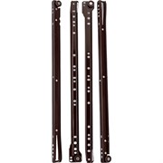 Роликовые направляющие Локри EDS003-L450 MM BROWN