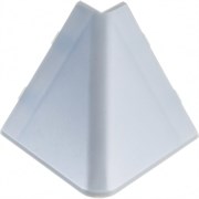 Комплект заглушек к плинтусу для столешниц ООО ДЕКОПЛИНТ серый