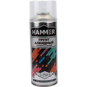 Алкидный грунт HAMMER белый, 520 мл, 0.27 кг