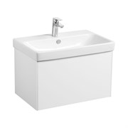 Тумба AQUATON Асти 70 белый матовый/белый глянец (БЕЗ УМЫВАЛЬНИКА Адриана-70)