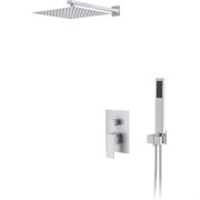 Душевая система для душа D&K DK Bayern.Liszt встраиваемый матовый белый