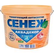 Антисептик для дерева СЕНЕЖ АКВАДЕКОР