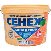 Антисептик для дерева СЕНЕЖ АКВАДЕКОР