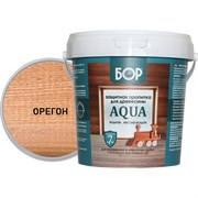 Защитная пропитка для древесины БОР AQUA