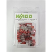 Четырехпроводная соединительная клемма для быстрого монтажа WAGO 2273-204