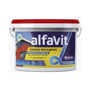 Фасадная водно-дисперсная краска ALFAVIT Альфа
