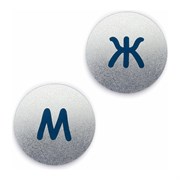 Комплект круглых табличек GRM Туалет