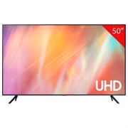 Телевизор SAMSUNG UE50AU7101, 50" (127 см), 3840x2160, 4K, 16:9, Tizen, Wi-Fi, Bluetooth, черный, 3219218