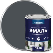 Эмаль Proremontt ПФ-115 Антрацит RAL 7016 0,9 кг 9591477