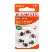 Слуховая батарейка MINAMOTO 8813