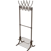 Гардеробная вешалка Nika НИКА ВГП60-8 ВГП60-8/К коричневый