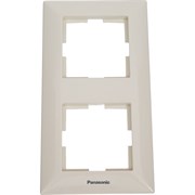 Вертикальная двухместная рамка Panasonic Arkedia