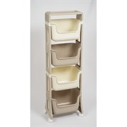 Напольная четырехярусная этажерка Violet Junior