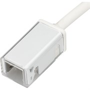 Коннектор питания Arlight ARL-MOONLIGHT-1213-CON-POWER-HR-WH