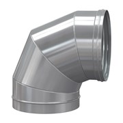 Отвод РОССТИН 90 градусов 180х0.5 мм; AISI 304