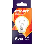 Лампа накаливания Старт Б 95Вт Е27