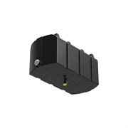 Бак душевой POLIMER GROUP серии «R» 300 литров черный