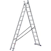 Двухсекционная алюминиевая лестница SMARTY SN011-211