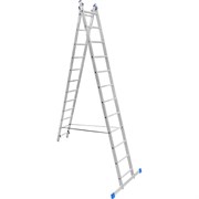 Двухсекционная алюминиевая лестница LadderBel LS212