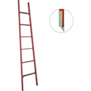 Стеклопластиковая приставная диэлектрическая лестница Антиток ЛСПД-2.5 Евро Мг