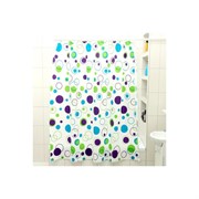 Штора для ванной Доляна Круги