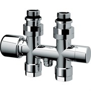 Набор узел с термостатом и запорными клапанами FAR FL 0269 C12