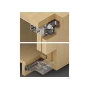 Двойная направляющая шина Hafele Slido F-Line16 80B