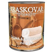 Масло для полков бани и сауны Kraskovar Sauna & Bathhause