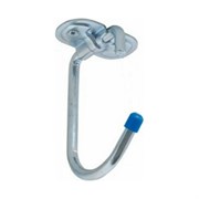 Универсальный потолочный изогнутый оцинкованный крюк ALDEGHI LUIGI SPA 4120AZ00