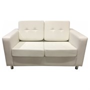 Двухместный диван Мягкий Офис кремовый