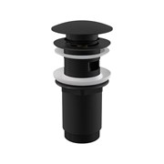 Донный клапан сифона для умывальника Alcadrain A392BLACK