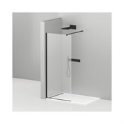 Душевая перегородка Cezares LIBERTA-L-1-115-C-NERO