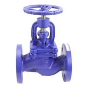 Чугунный фланцевый сальниковый запорный клапан DN.ru 215a