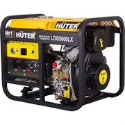 Дизельный электрогенератор HUTER LDG 5000LX