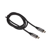Кабель ProMega u178, 100w, 5a, 1м, type-c to type-c, for macbook, черный