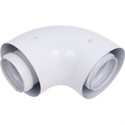 Универсальный отвод коаксиальный KRATS K-01