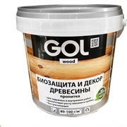 Защитно-декоративная пропитка Palizh GOL wood AQUA