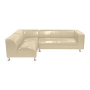 Угловой диван Мягкий Офис бежевый