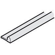 Нижний алюминиевый ходовой профиль Hafele Slido F-Line15 55A