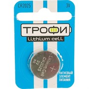Батарейка Трофи CR2025-1BL