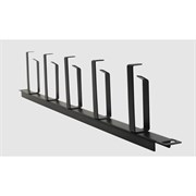 Кабельный горизонтальный органайзер Retic MO-19-0.5U-5R-TWCS