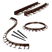 Садовый пластиковый бордюр ГеоПластБорд GPB45.08.24.Br