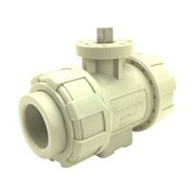 Двухходовой шаровой кран TECHNO 2025-PP