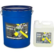 Наливной пол SVER ЭД 28 кг (24+4 кг), черный