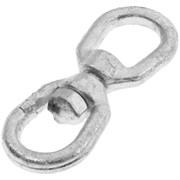 Оцинкованный вертлюг ТУНДРА 8 мм