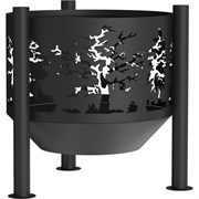 Костровая чаша FIRE-HOUSE Ch-600деревья