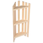 Угловая трехъярусная полка Банные Штучки 3325